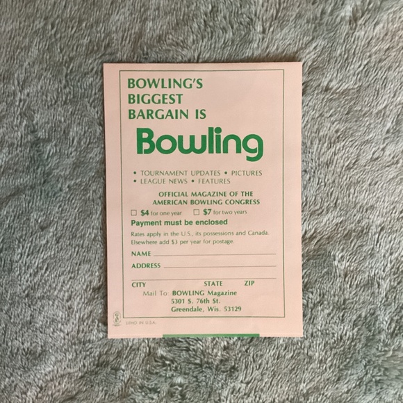 NEW Vintage ABC Century Club 150  Pins Over Average Bowling Patch Sew On 🎳 - Picture 6 of 8